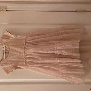 Joyfolie Fancy Sparkling Ten/Gold Kids Dress